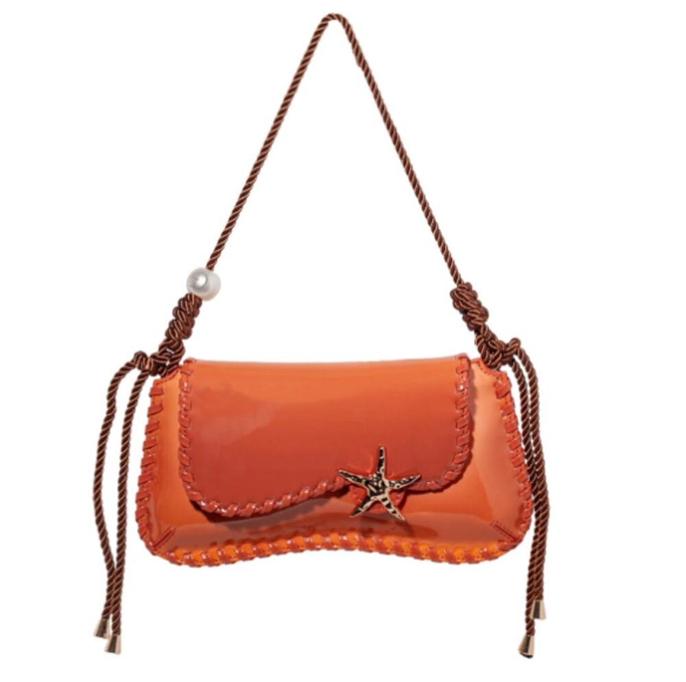 Diferdinando Brown Combo Eternal Afterglow Toasted Ombre Shoulder Bag